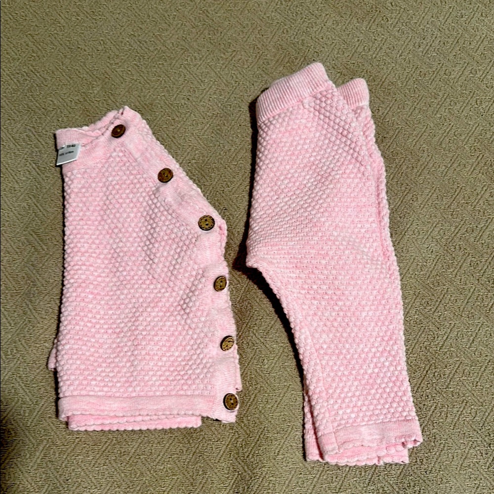Pink Kids Cotton Matching Set
